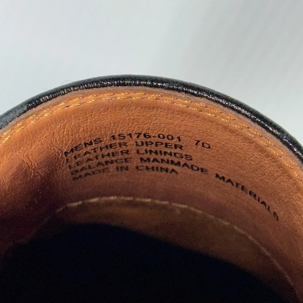 Florsheim Shoes Mens 7 Leather Postino Moc Toe Venetian Slip On Loafer Office